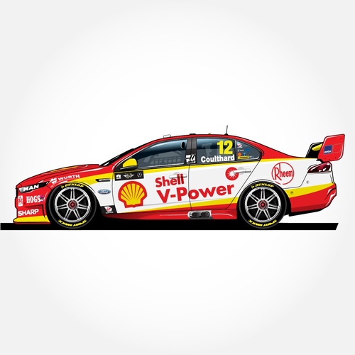 Fabian Coulthard 2018 Ford FGX Falcon
