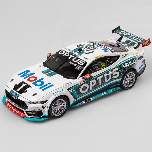 1:18 2023 Chaz Mostert Indigenous Livery #25 Ford Mustang GT Authentic
