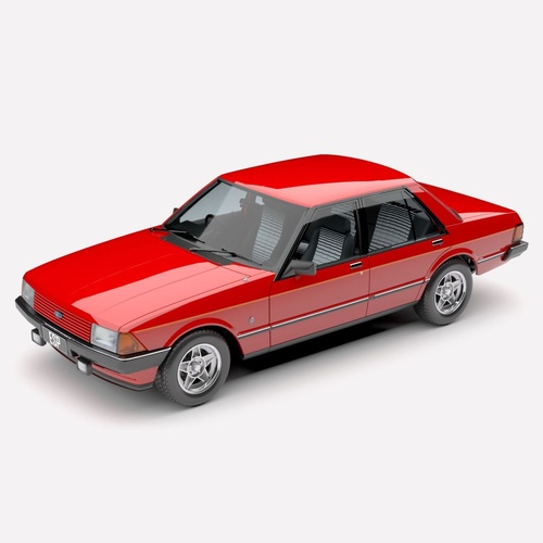 New 1:18 Diecast Ford 1979 XD Falcon Sedan ESP - Hermitage Red
