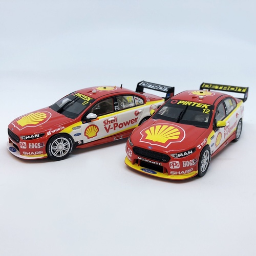 1:43 Shell V-Power Ford FGX Falcon 2017 Teams Twin Set