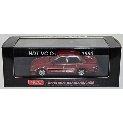 New ACE 1:43 Holden HDT VC Commodore 1980 - Firethorne Red