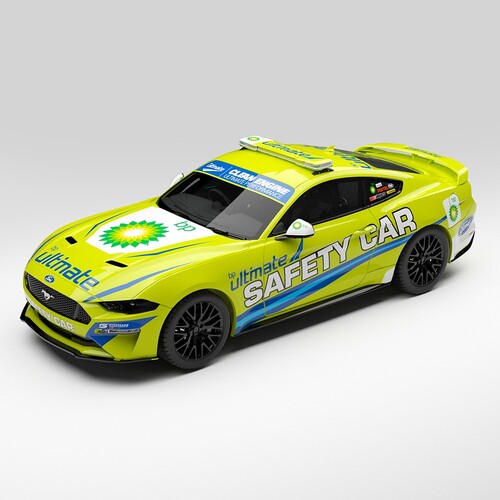 1:18 Ford Mustang GT 2021 REPCO Supercars BP Safety Car 