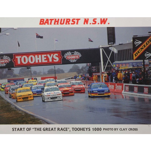 Peter Brock  Bathurst Souvenir Leaflet