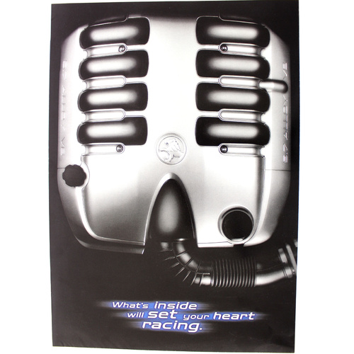 Holden Gen III LS1 Engine Brochure & Poster