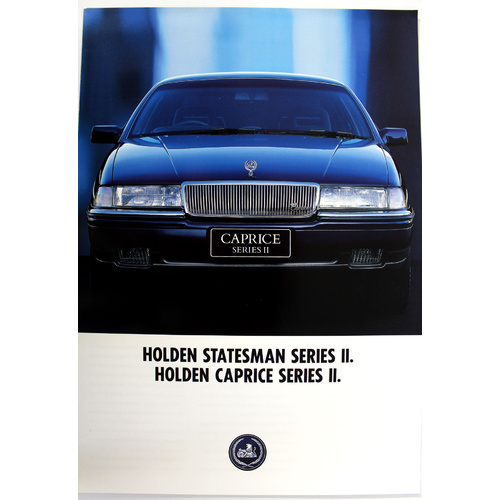 Holden VQ Statesman Brochure
