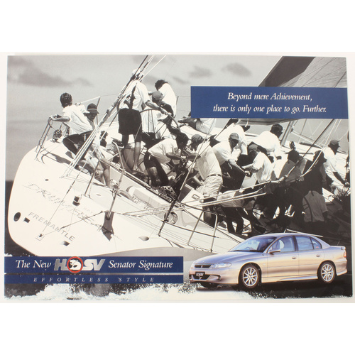 HSV VX Senator Signature Brochure