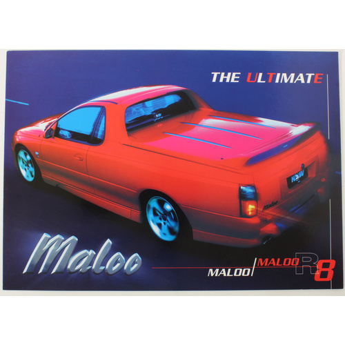 HSV VU Maloo R8 Brochure - The Ultimate 