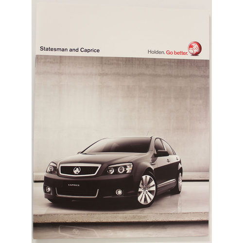Holden VE WM Statesman & Caprice Brochue