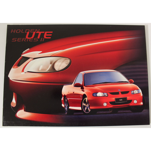 Holden Commodore VU Ute Series 2 Brochure