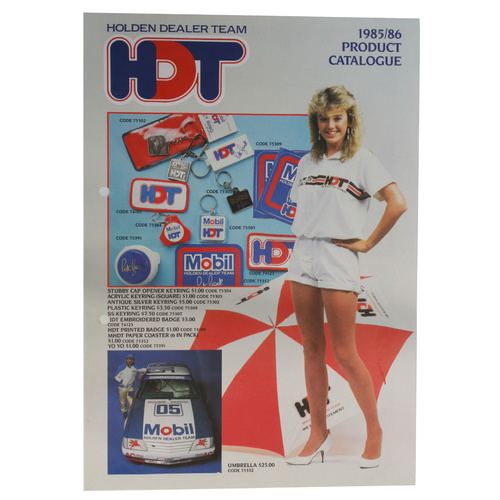 HDT 1985 / 1986 Product Catalogue