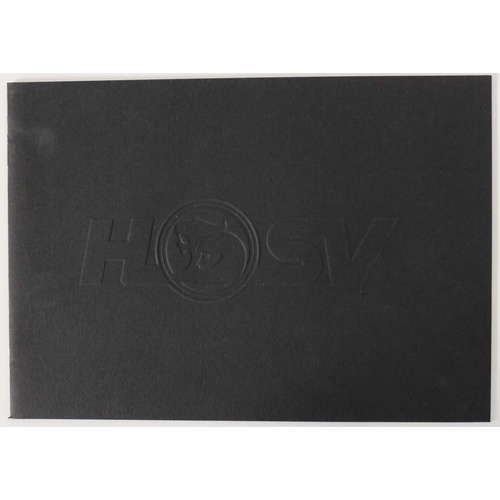 HSV VX Series 1 Brochure Booklet Super RARE Embossed Cover 