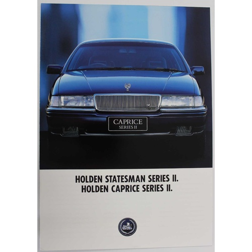 Holden VQ Series 2 Brochure