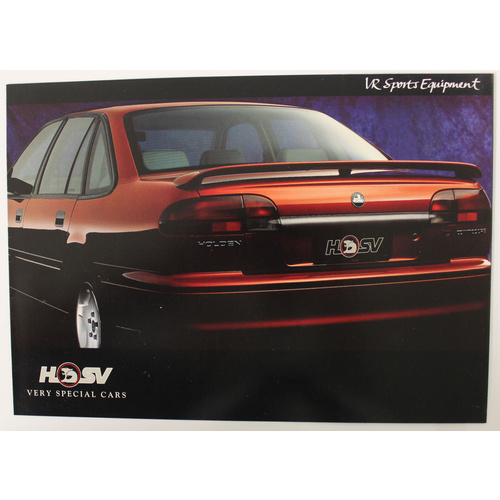 HSV VR Sports Equipment Brochure