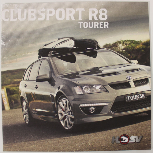 HSV VE Clubsport R8 Tourer Brochure