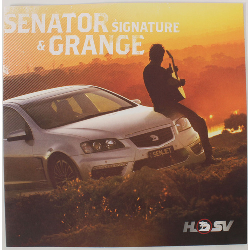 HSV VE Senator & Grange Brochure