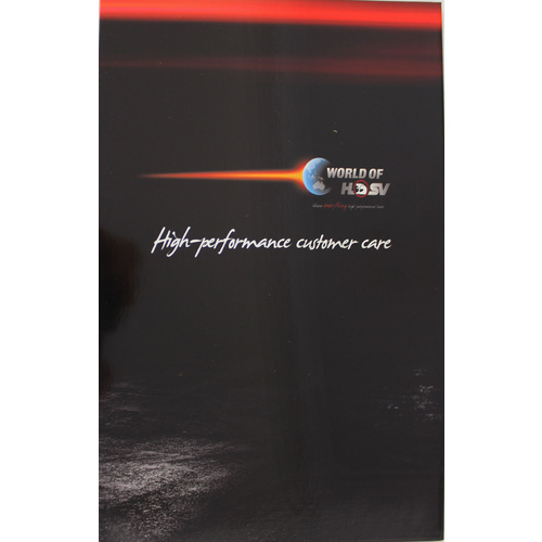 HSV Owners Appreciation Pack & Black Card Member Brochure