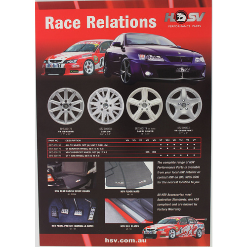 HSV Wheel Leaflet