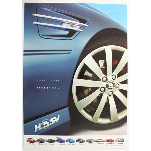 HSV Z Series 2004 - 2005 Brochure