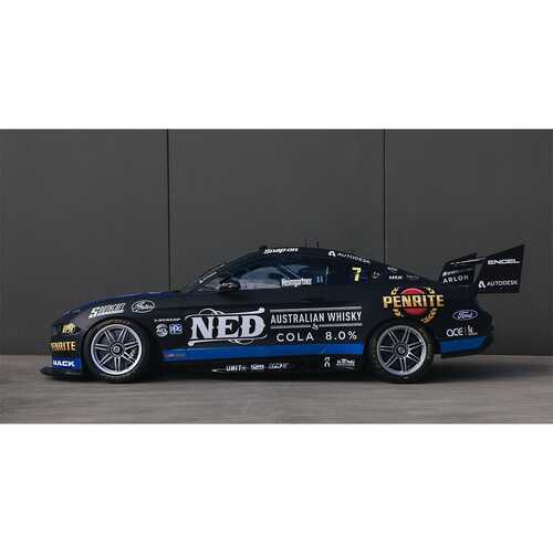 1:18 FORD GT MUSTANG V8 SUPERCAR NED RACING - ANDRE HEIMGARTNER #7 - NTI Townsville 500