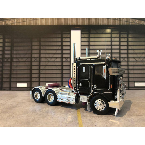 LPC 1:50 K100G Kenworth  Black And Maroon Chassis 