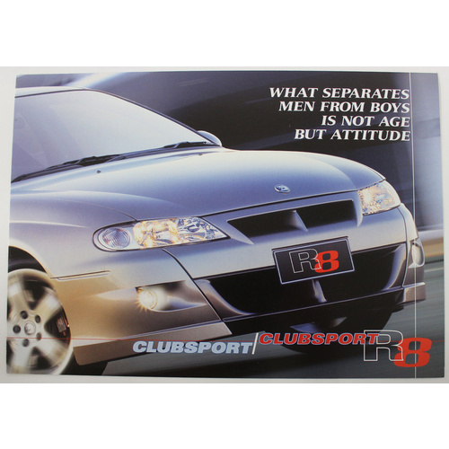 VX HSV Clubsport R8 Brochure