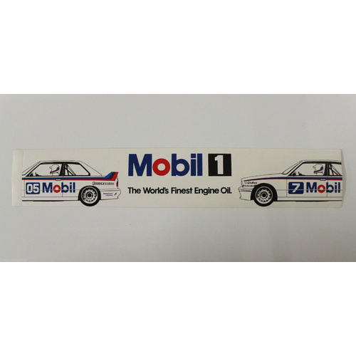Peter Brock Mobil 1 Racing Sticker