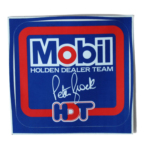 Original Holden Dealer Team Mobil HDT Peter Brock Decal Sticker 