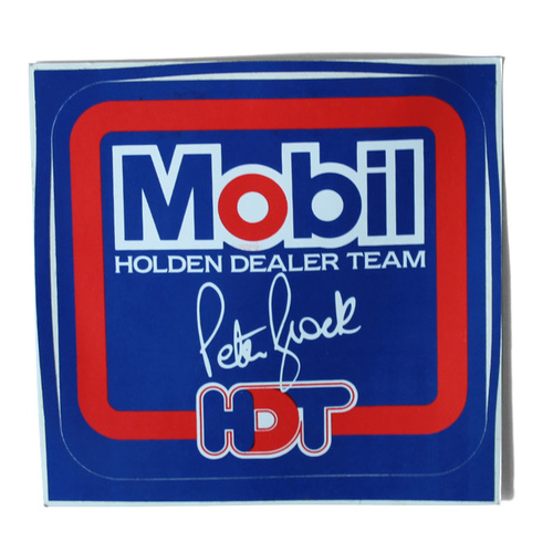 Holden Dealer Team Mobil HDT Peter Brock decal