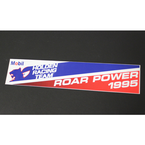 Mobil HRT Holden Racing Team Roar Power 1995 Logo Sticker