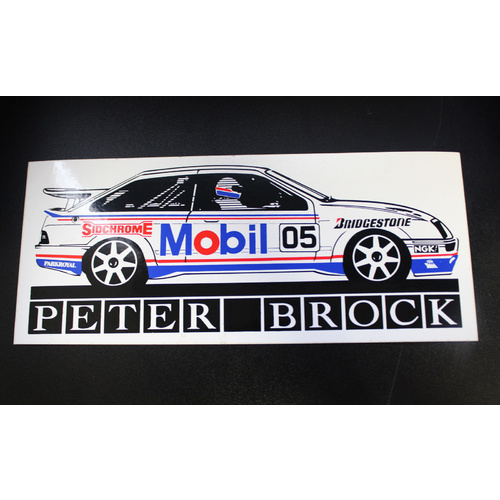 Peter Brock Mobil 05 Ford Sierra Sticker