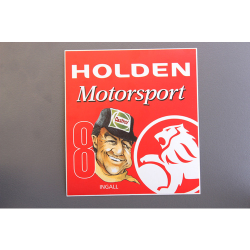 Russell Ingall Holden Motorsport Sticker