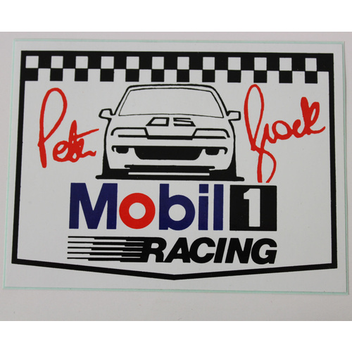 Peter Brock Mobil 1 Racing Sticker
