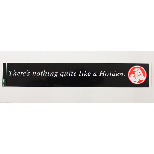 There's Nothing Quite Like A Holden Sticker