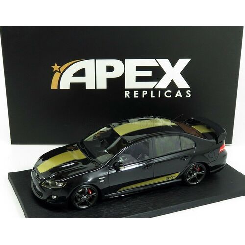 1:18 FPV GT-F Spec Silhouette Black with Gold Stripes