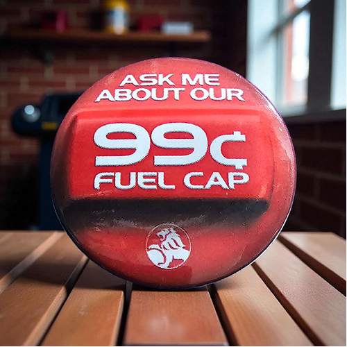 New Original Holden Commodore Button Badge 99C Fuel Cap 45cm 