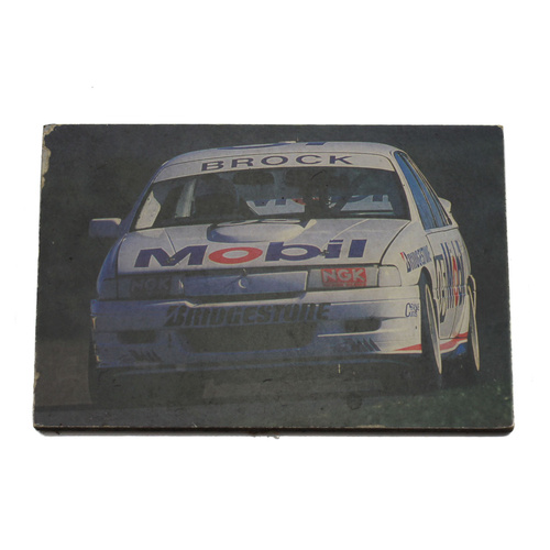 Small Peter Brock VN SS Group A Block Mounted Poster