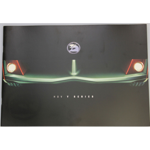 HSV Y Series Sales Brochure