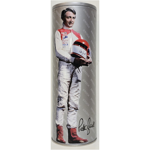Pre Owned Peter Brock Character Embossed Tin Bathurst 40th Anniversary 