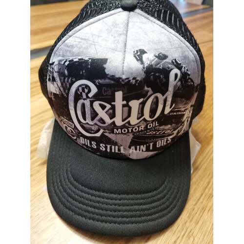 New Castrol Motor Oil - 100 Years -Oils Still Ain't Oils Bray Perkins Baseball Cap 