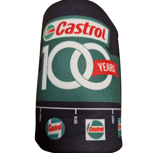 New Vintage Castrol 100 Years Stubby Holder 1919 to 2019 New Old Stock 