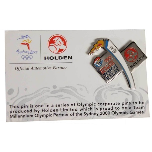 Holden Sydney 2000 Olympic Games Torch Relay Pin