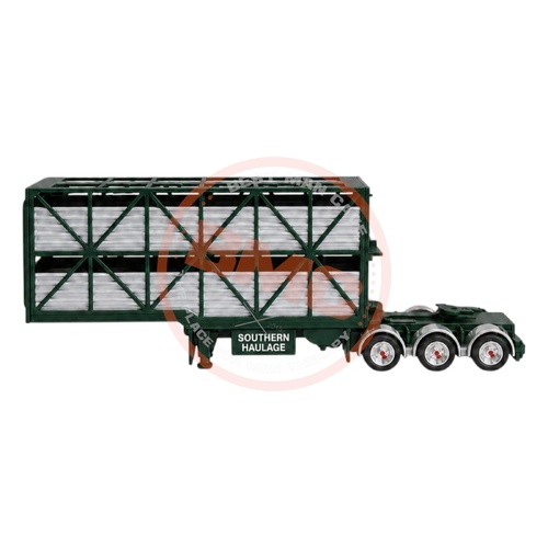 New Diecast 1:50 Scale CNJ Livestock A Trailer [Colour: Bicentennial Green]