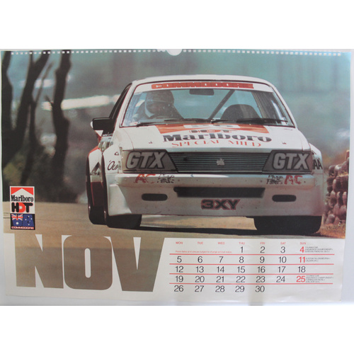 Marlboro HDT Calendar - November 1984 
