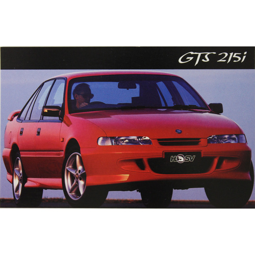 HSV VR GTS 215i Card