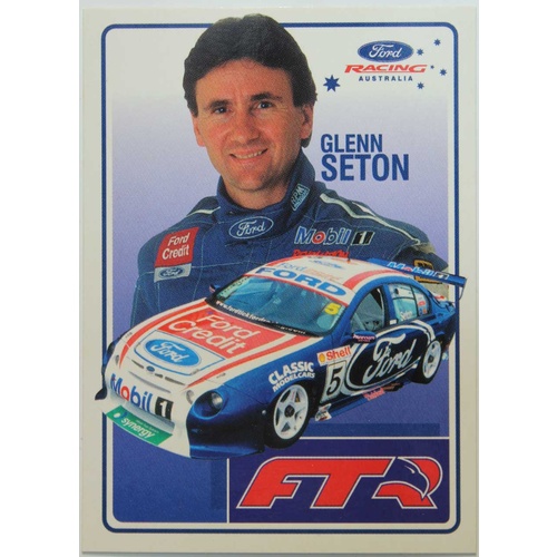 Glenn Seton Ford Tickford Racing Driver Info Card