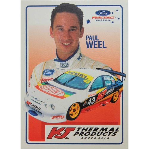 Paul Weel K & J Thermal Products Driver Info Card
