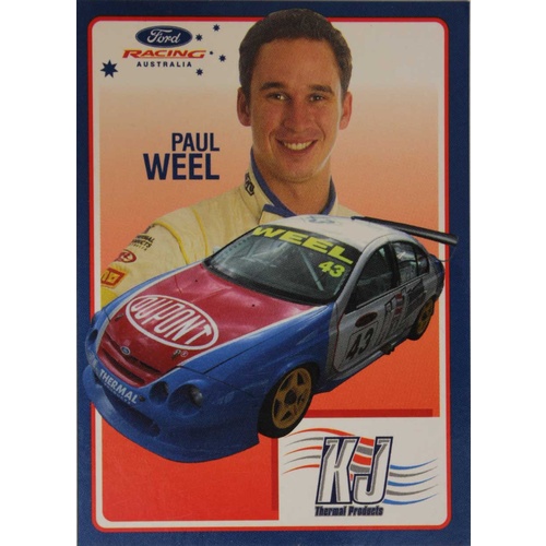 Paul Weel K & J Thermal Products Driver Info Card