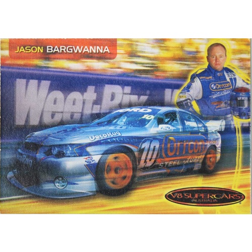 Jason Bargwanna WPS Racing Driver Info Card