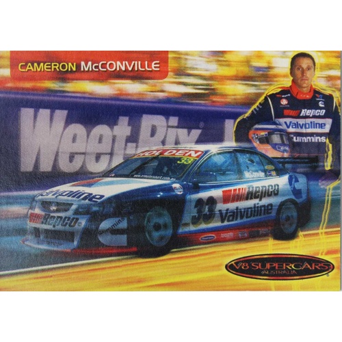 Cameron McConville Garry Rogers Motorsport Driver Info Card