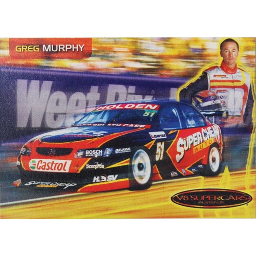Greg Murphy Paul Weel Racing Driver Info Card
